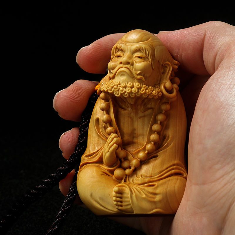 Woodworking Gifts - Boxwood Carving Hand Handle Pieces Zen