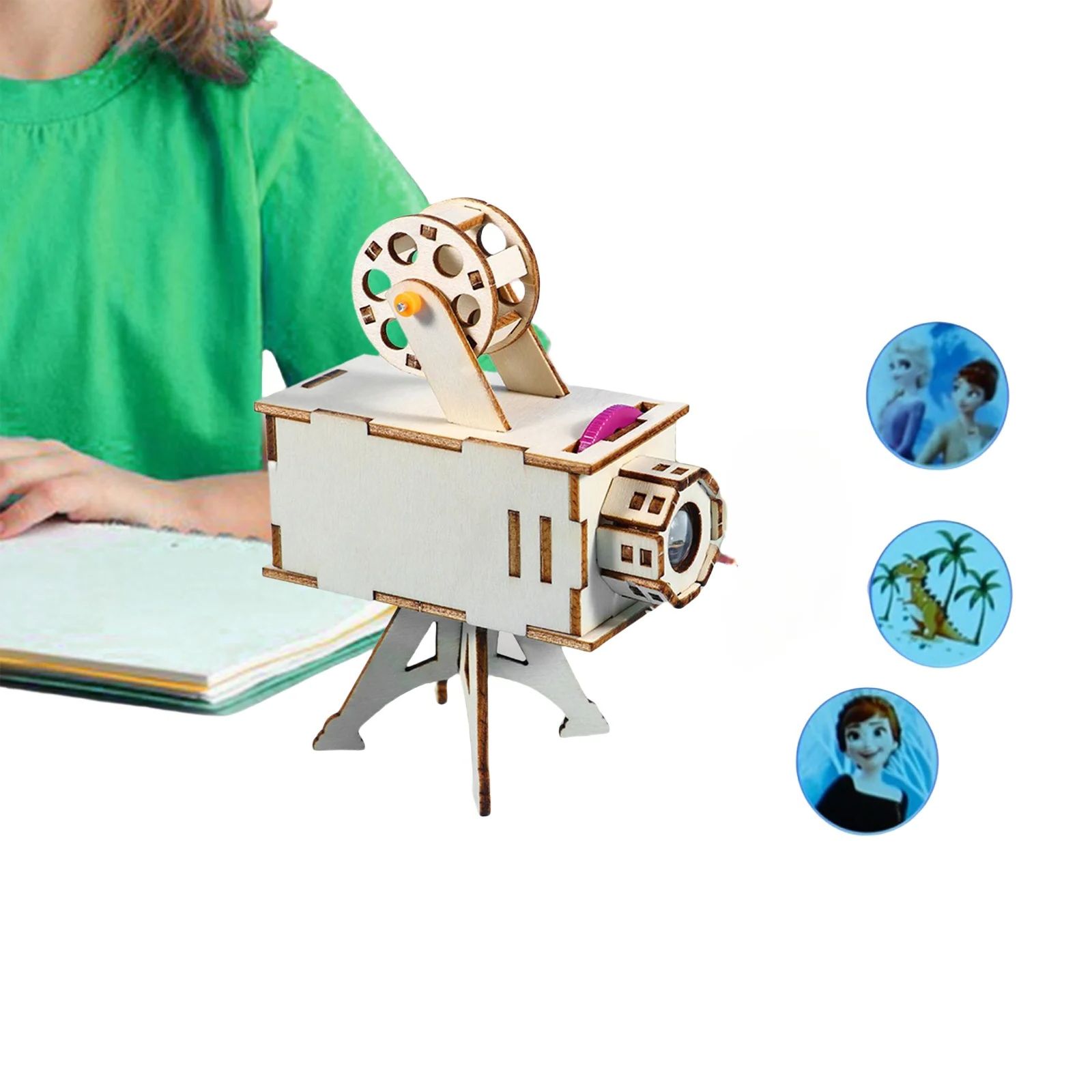 Woodworking For Kids - DIY Wooden Science Project Model Kit