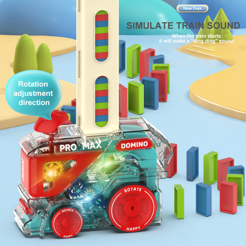 Automatic Laying Domino Train  - Woodworking Domino recension och pris