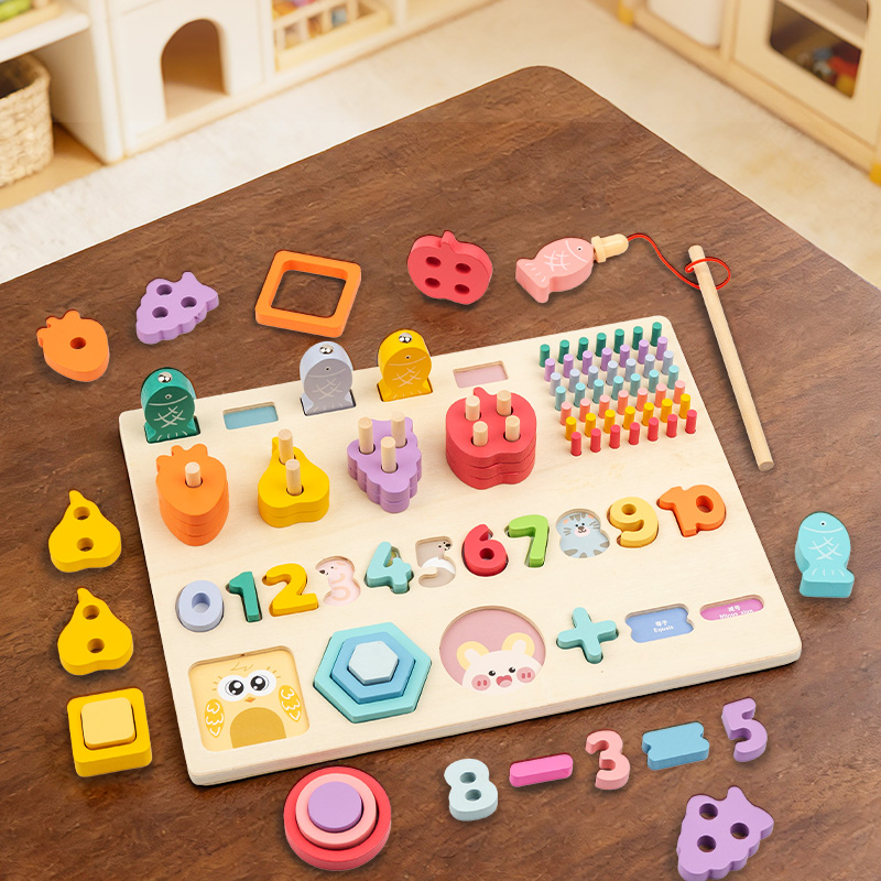 Wooden Multifunctional Logarit - Woodworking For Kids recension och pris