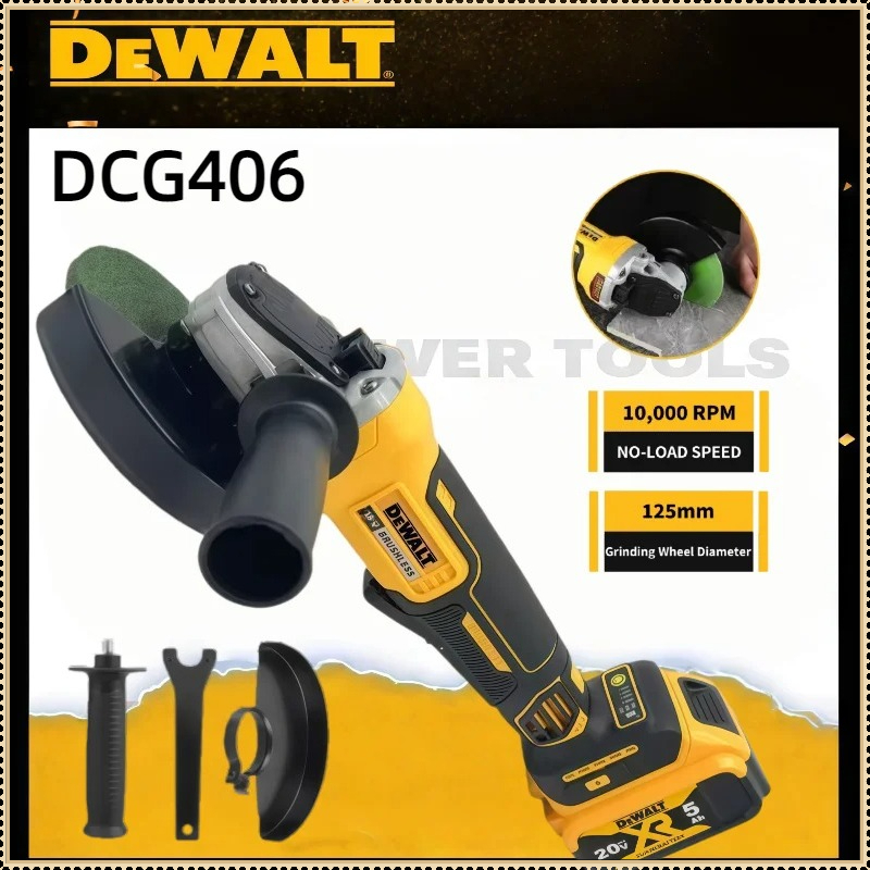 Dewalt DCG406 125MM Brushless  - Woodworking Ai recension och pris