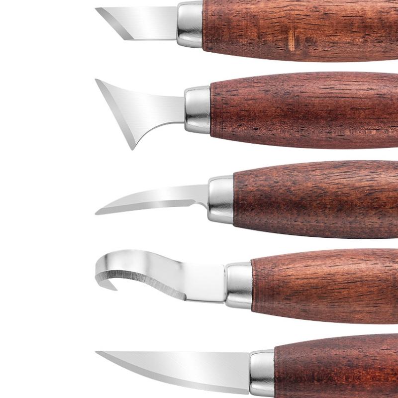 5 Pcs Wood Carving Chisel Set  - Woodworking Project recension och pris