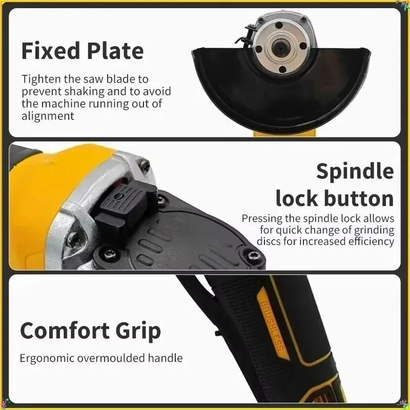 Cordless Angle Grinder DCG406  - Woodworking Ai recension och pris