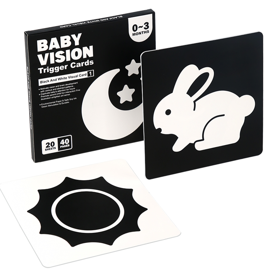 Baby Visual Stimulation Cards  - Woodworking For Kids recension och pris