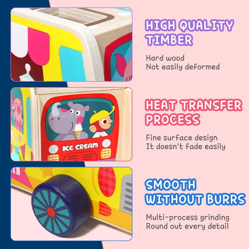 Wooden Ice Cream Truck, 27 Pie - Woodworking For Kids recension och pris