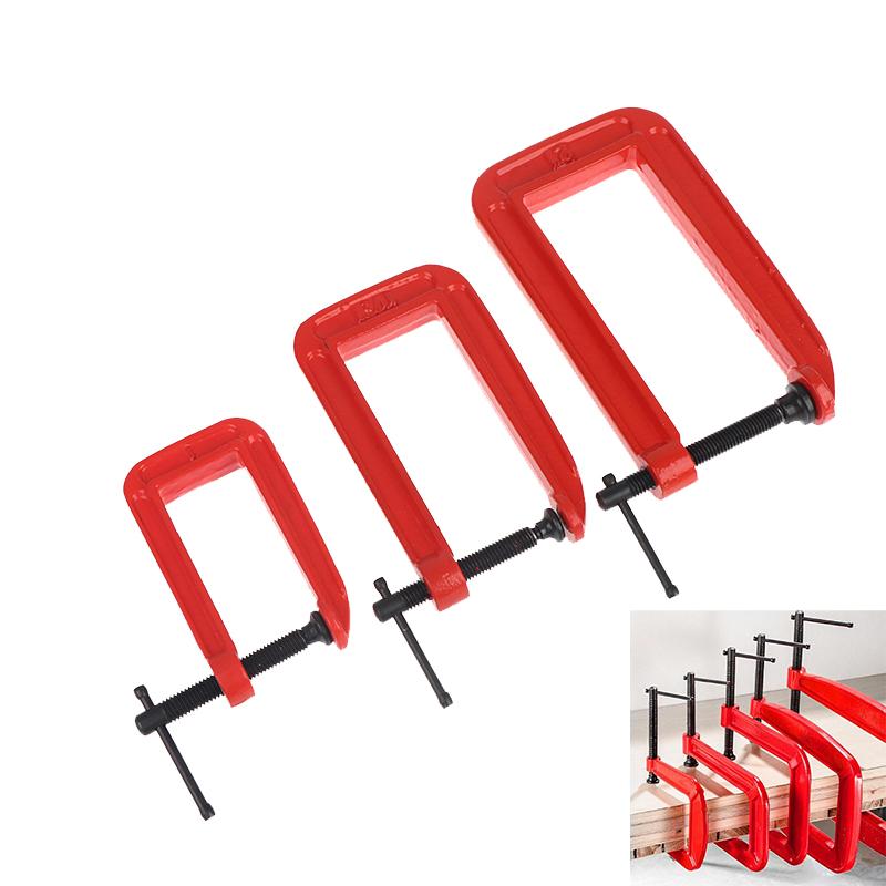 G Clamp Deep Reach C Clamp 1/1 - Woodworking Industry recension och pris