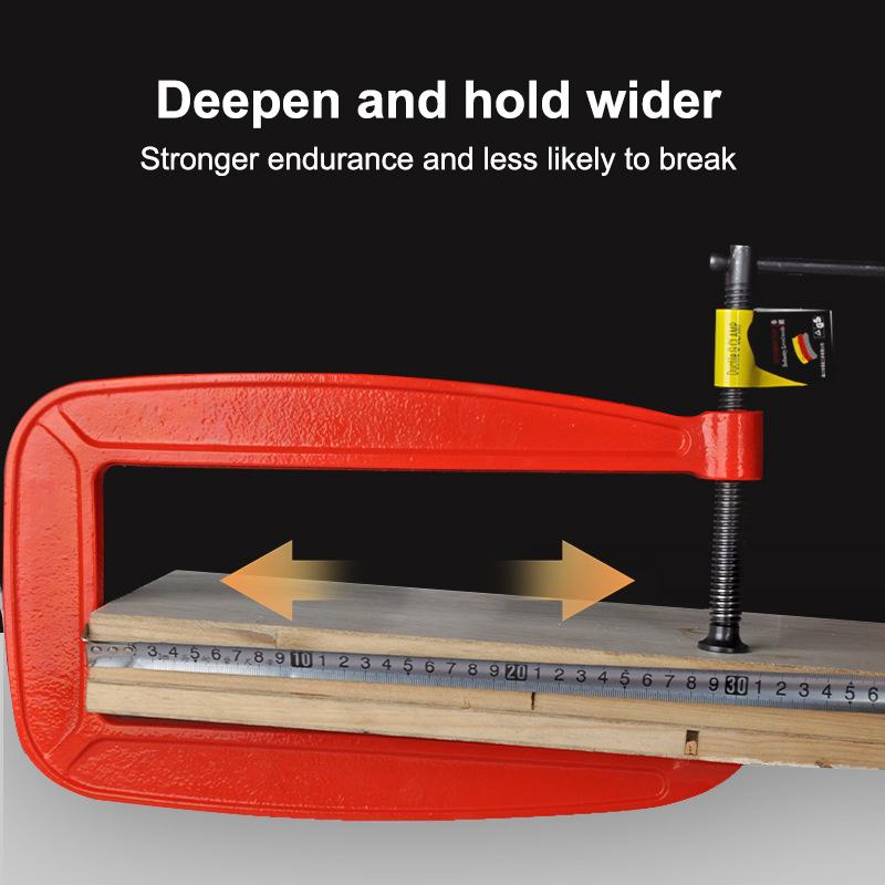 G Clamp Deep Reach C Clamp 1/1 - Woodworking Industry recension och pris