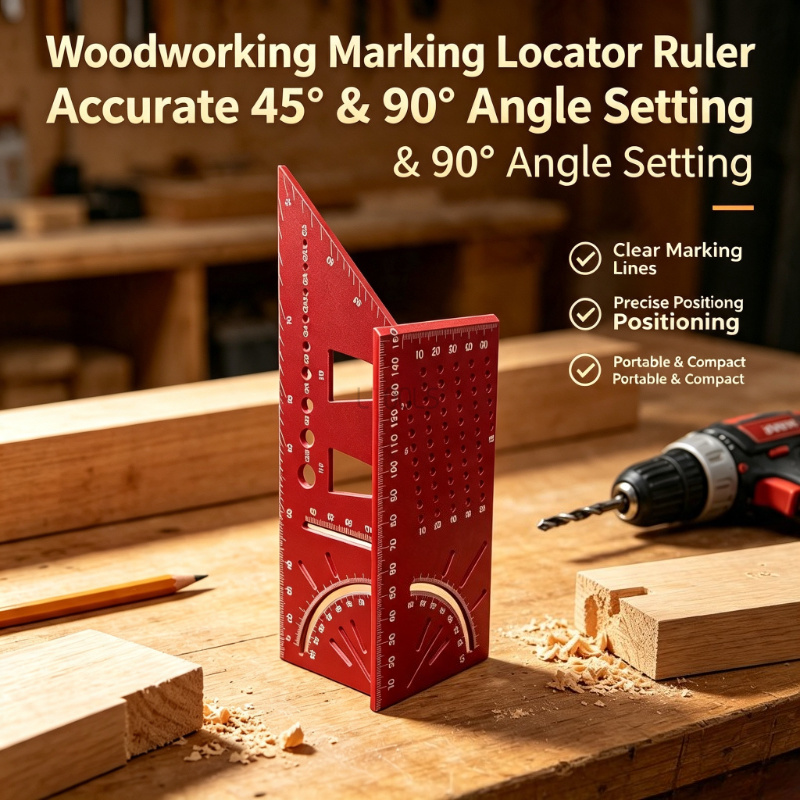 Multipurpose 3D Woodworking Po - Woodworking Marking Gauge recension och pris