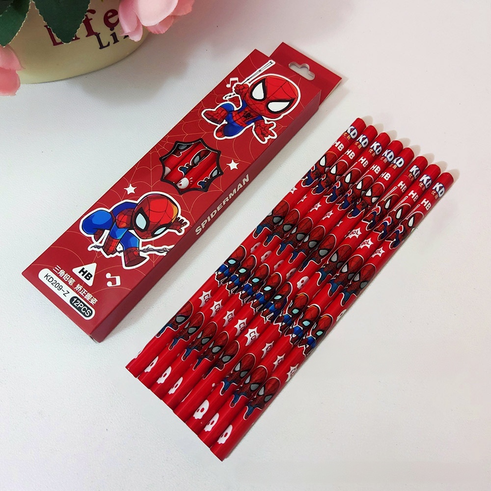 12Pcs Per Box Superhero Spider - Woodworking For Kids recension och pris