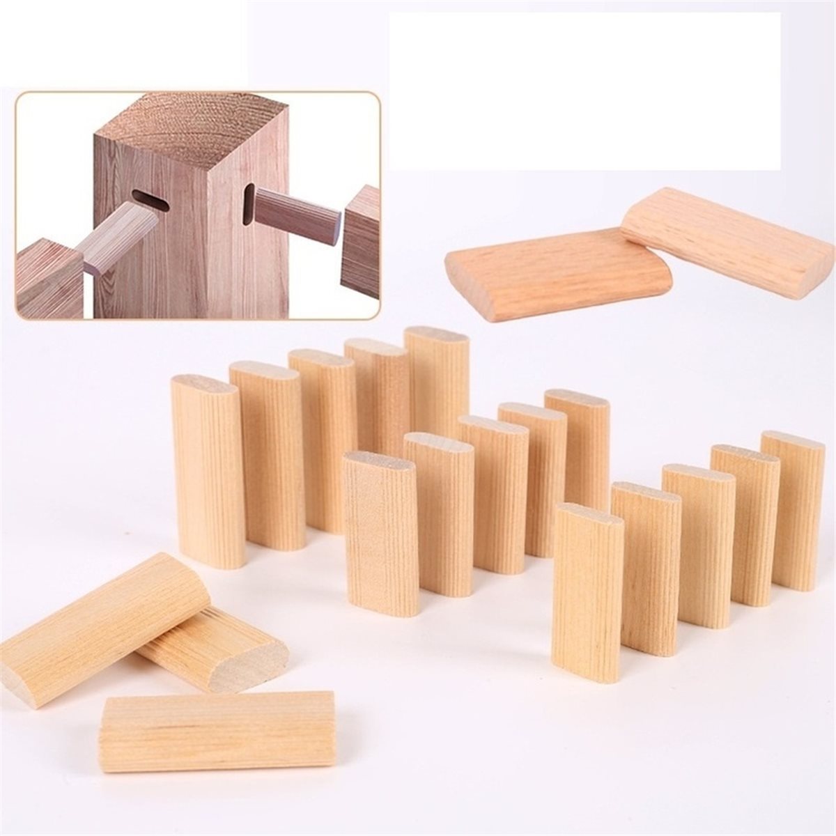 8mm X 40mm X 22mm Beech Wood M - Woodworking Domino recension och pris