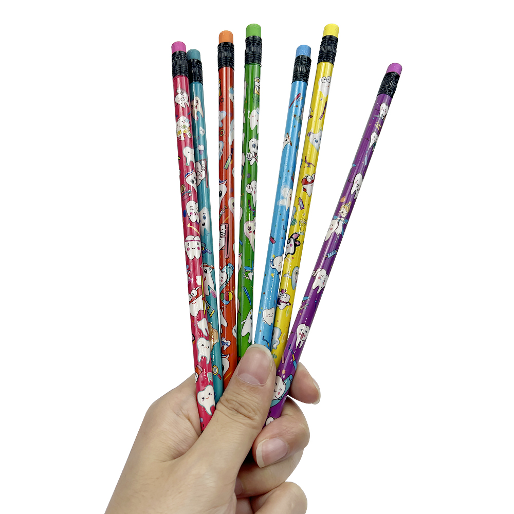 100pcs Assorted Colorful Tooth - Woodworking For Kids recension och pris