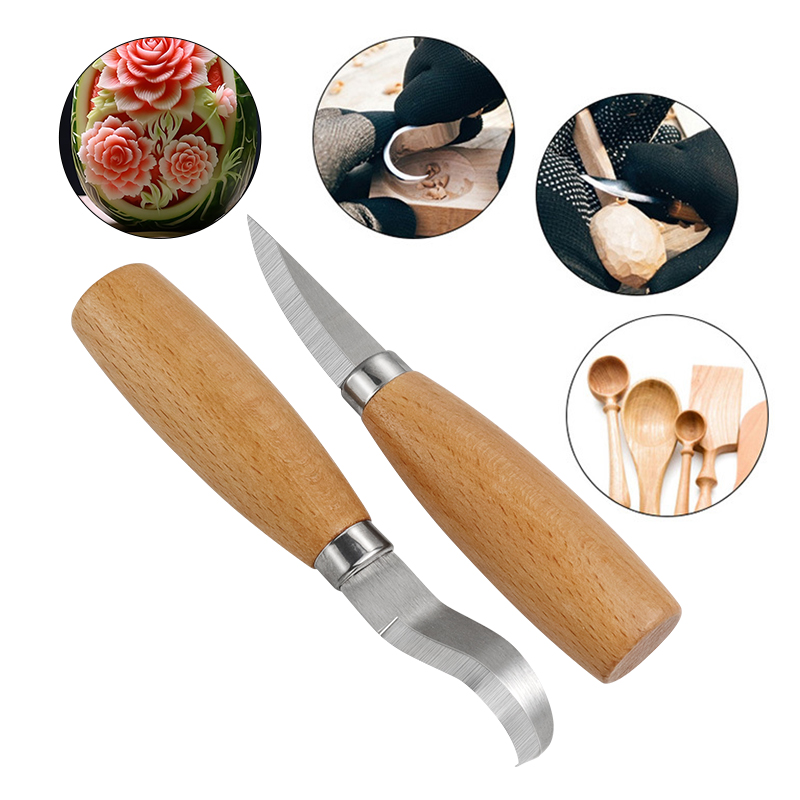 Stainless Iron Carving Knife B - Woodworking Manufacturing recension och pris