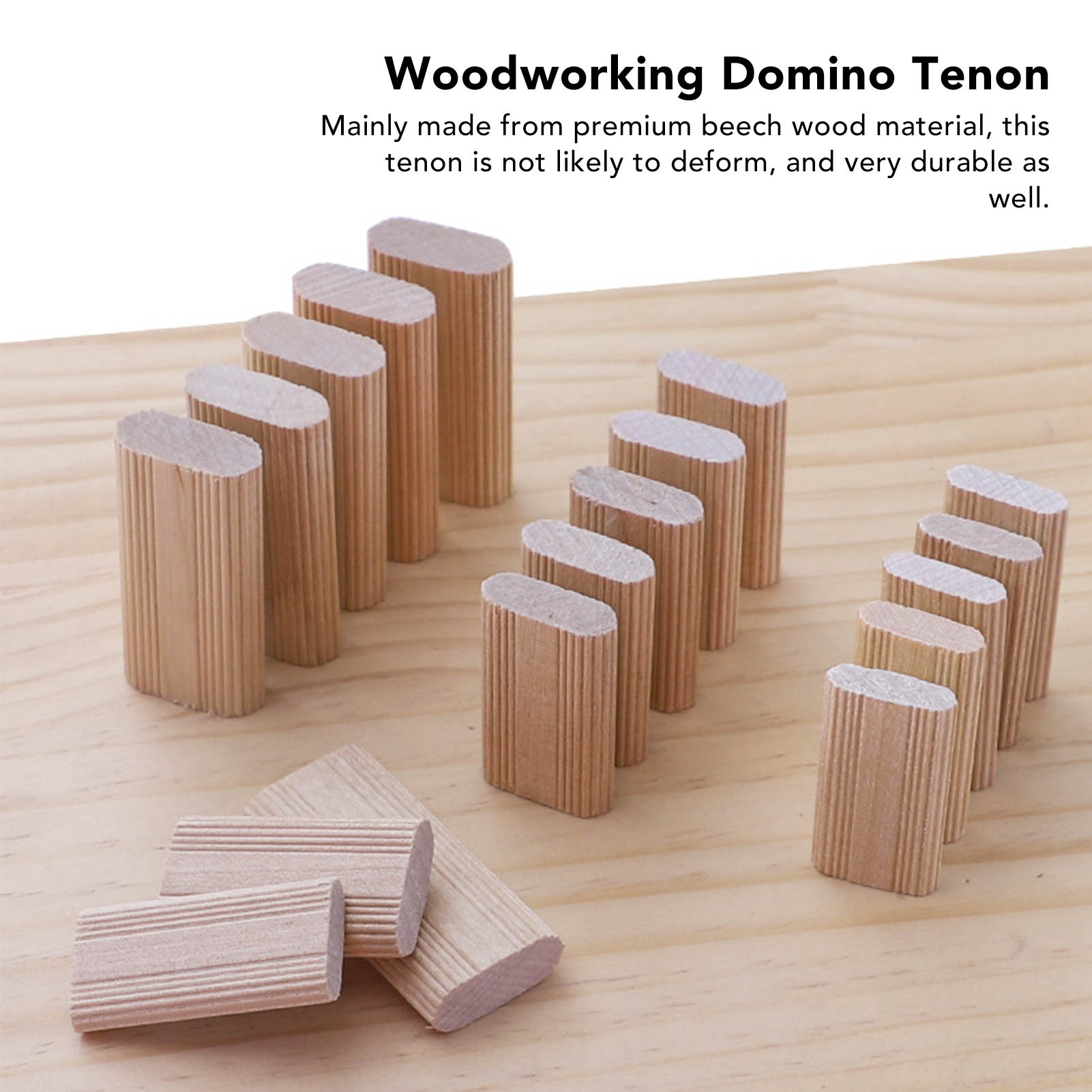 50pcs Domino Tenon Beech Wood  - Woodworking Domino recension och pris
