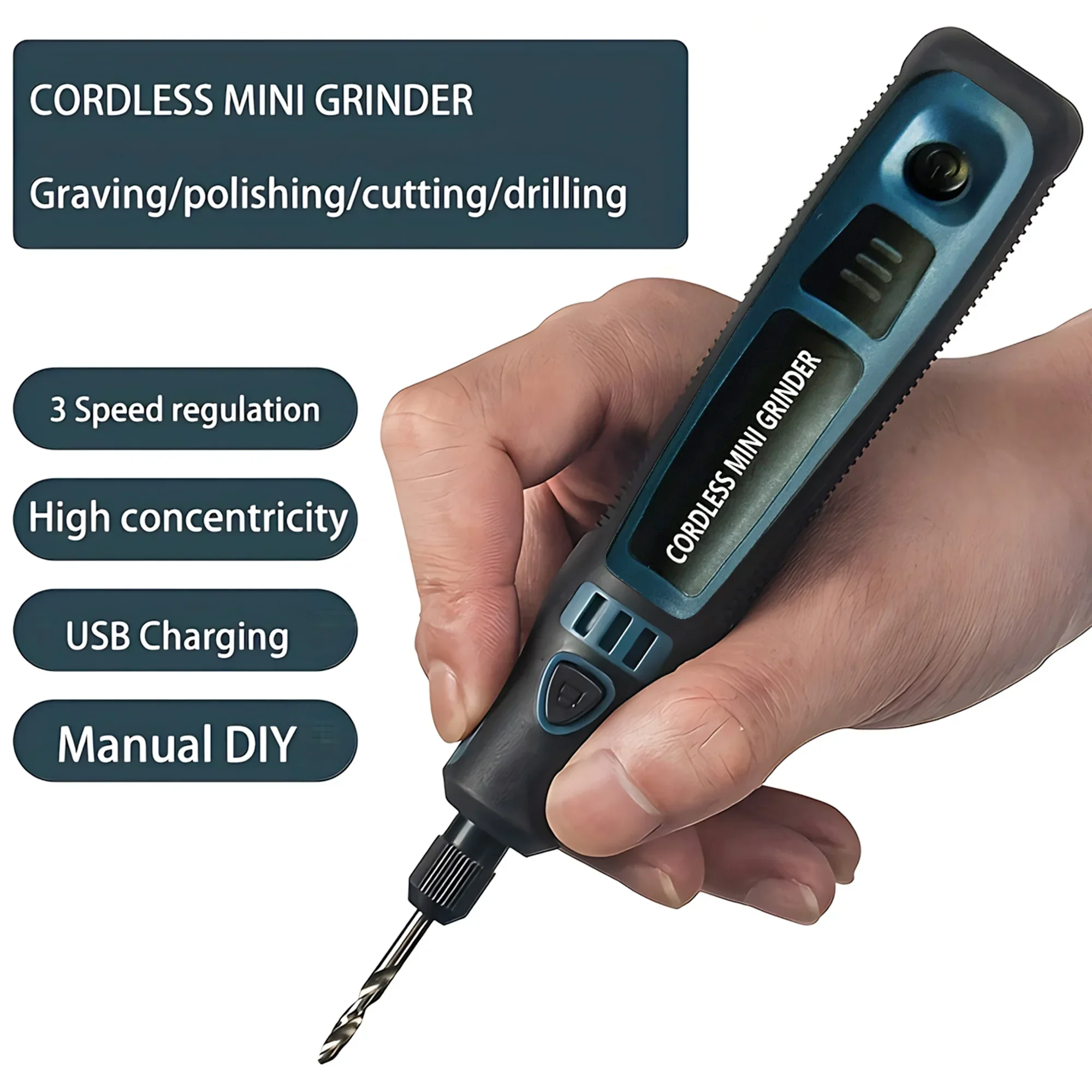 USB Cordless Electric Grinder  - Woodworking Gifts recension och pris