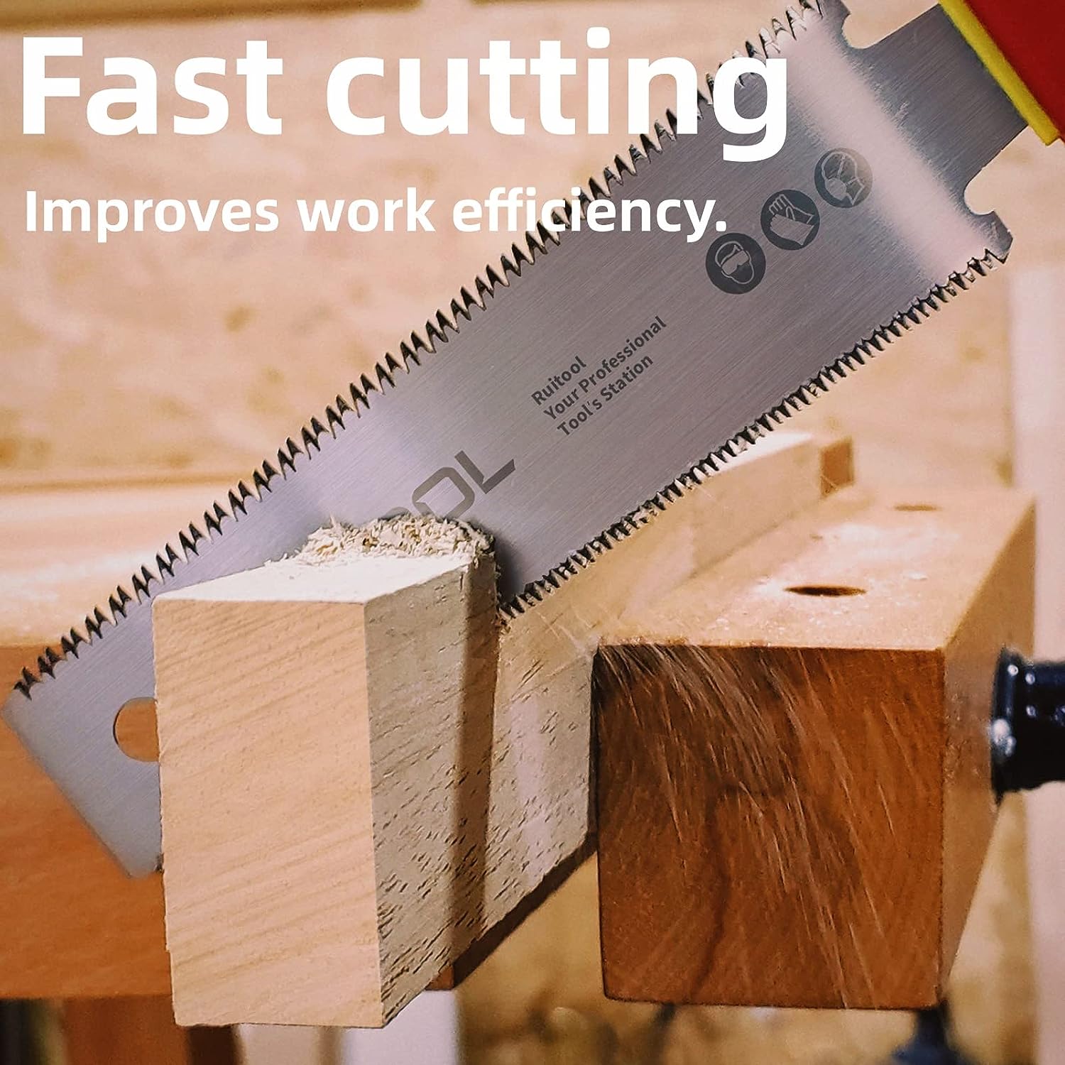 1PC Japanese Pull Saw 3-Edge T - Woodworking Japanese Tools recension och pris