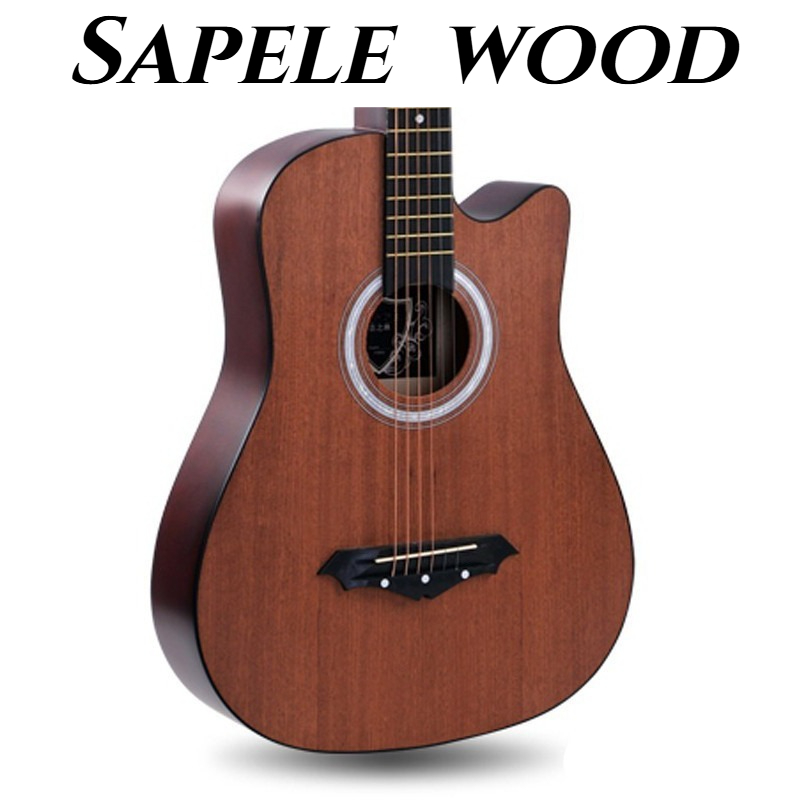 38 Inches Folk Guitar 18 Tone  - Woodworking For Kids recension och pris