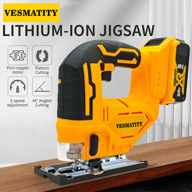 Vesmatity Curve Saw Brushless  - Woodworking Jigsaw recension och pris