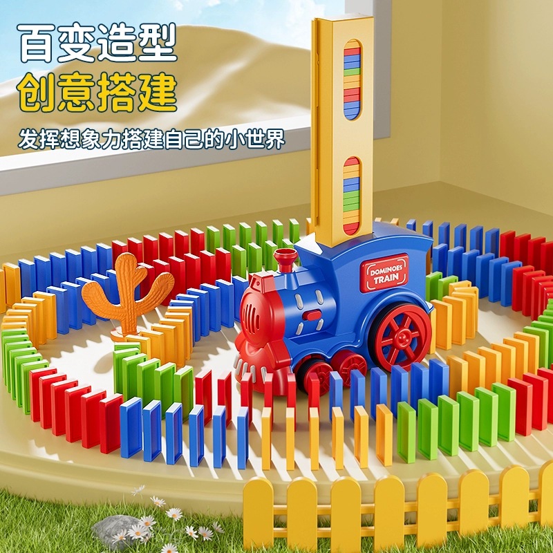 Automatic Domino Laying Train  - Woodworking Domino recension och pris