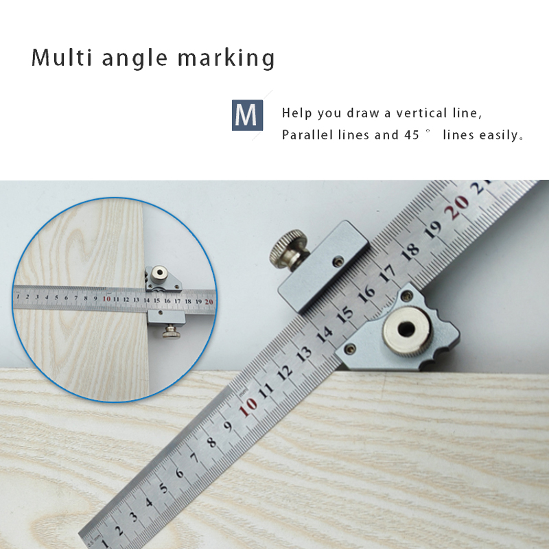 Multifunctional Marking Scribe - Woodworking Marking Gauge recension och pris