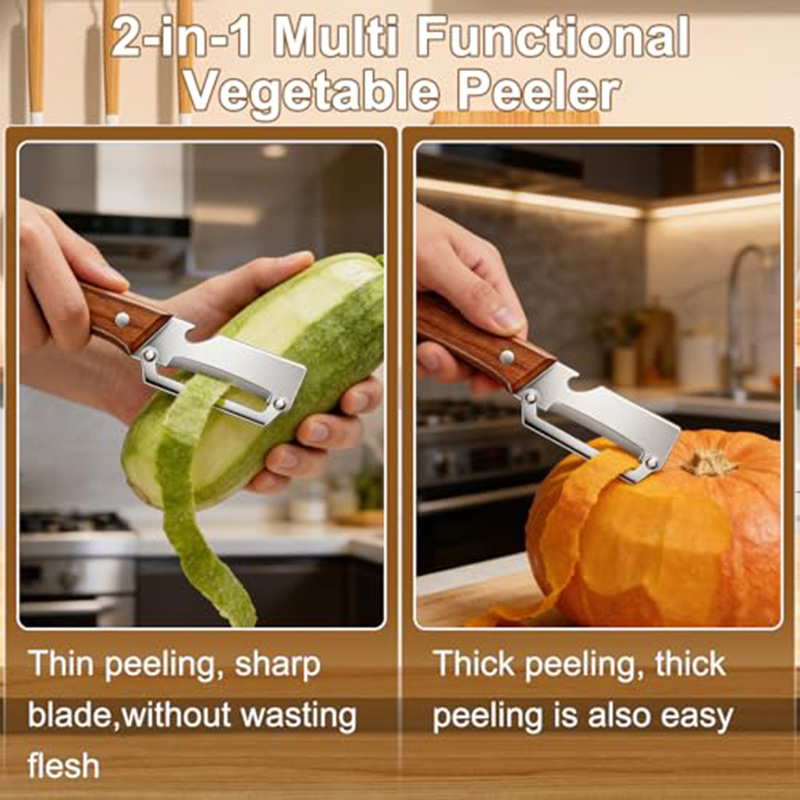 Stainless Steel Kitchen Peeler - Woodworking Project recension och pris