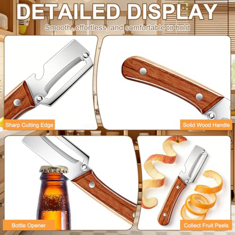 Stainless Steel Kitchen Peeler - Woodworking Project recension och pris
