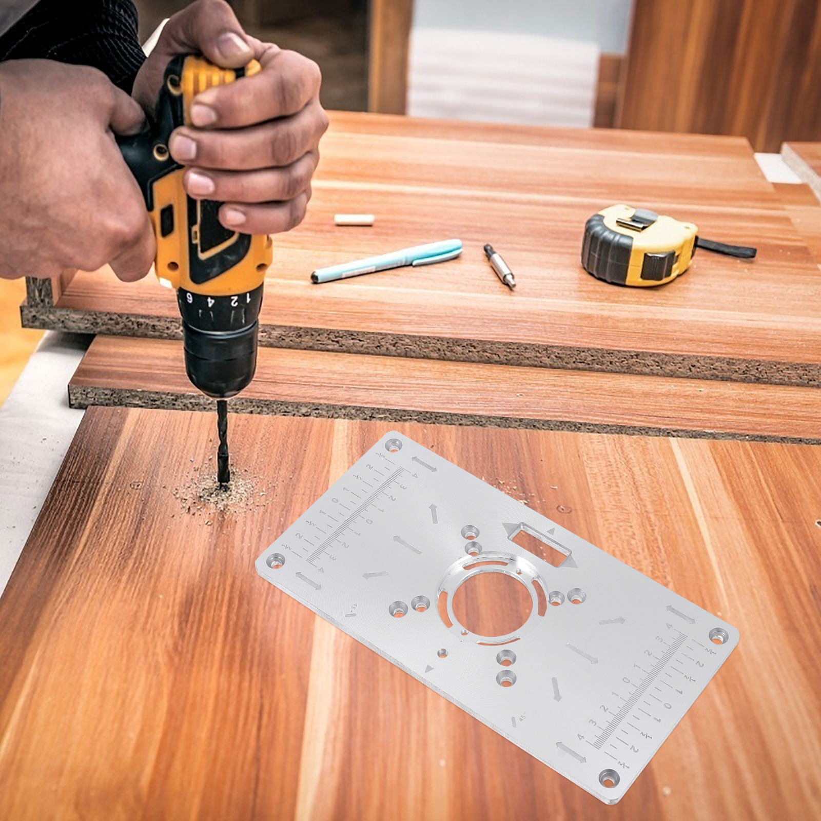 Aluminum Alloy Router Table In - Woodworking Router recension och pris