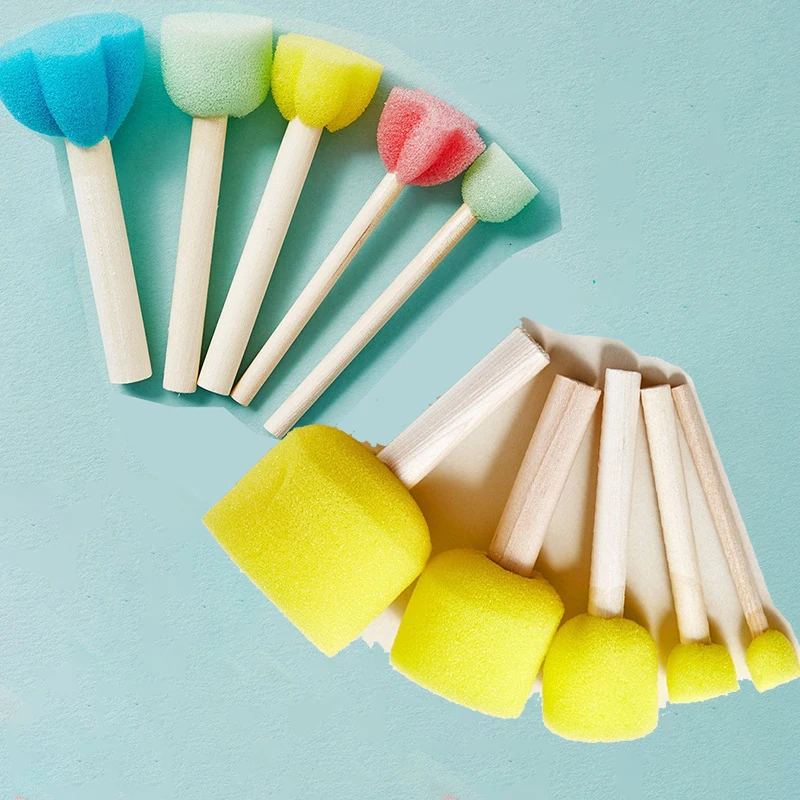 10 Pcs Set Wooden Handle Mushr - Woodworking For Kids recension och pris