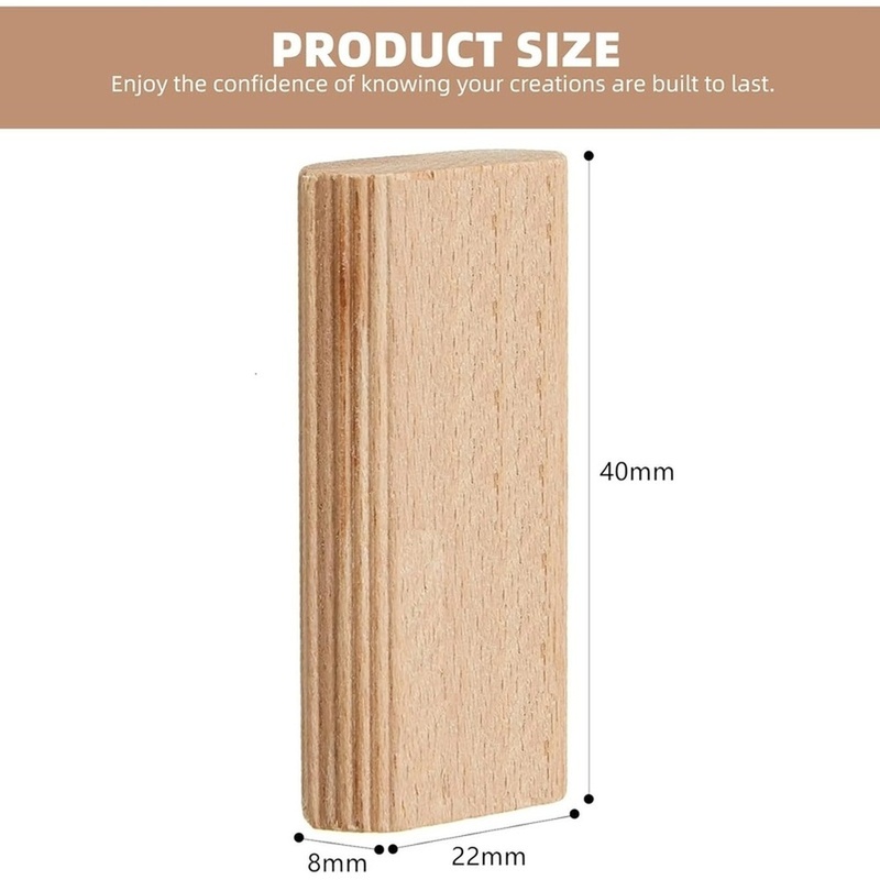 SHGO 110Pcs Beech Wood Movable - Woodworking Domino recension och pris
