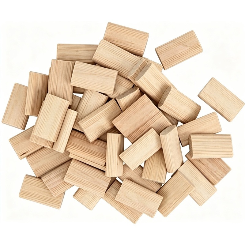 SHGO 110Pcs Beech Wood Movable - Woodworking Domino recension och pris