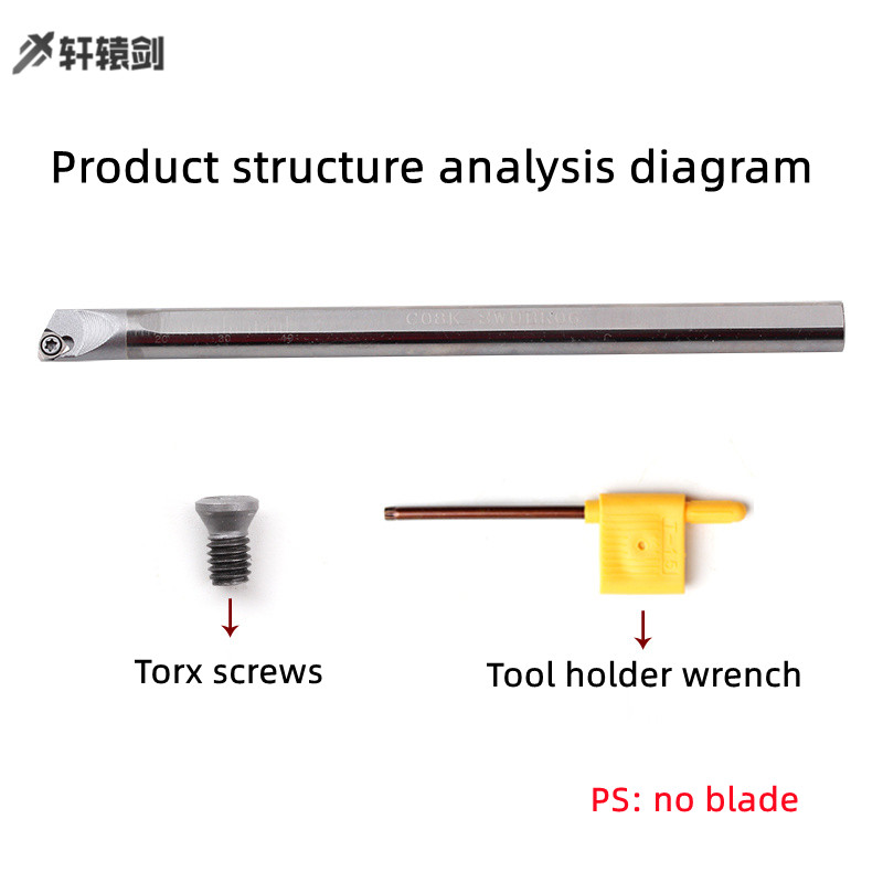 1PC C05H-SWUBR06 C06K-SWUBR06  - Parting Tool Lathe recension och pris