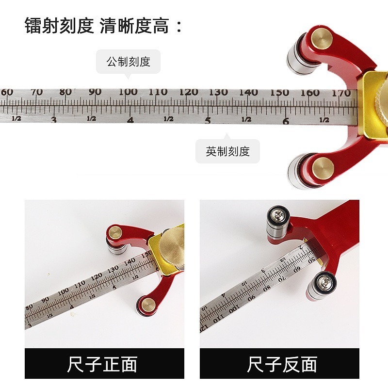 Woodworking DIY Multifunctiona - Woodworking Marking Gauge recension och pris