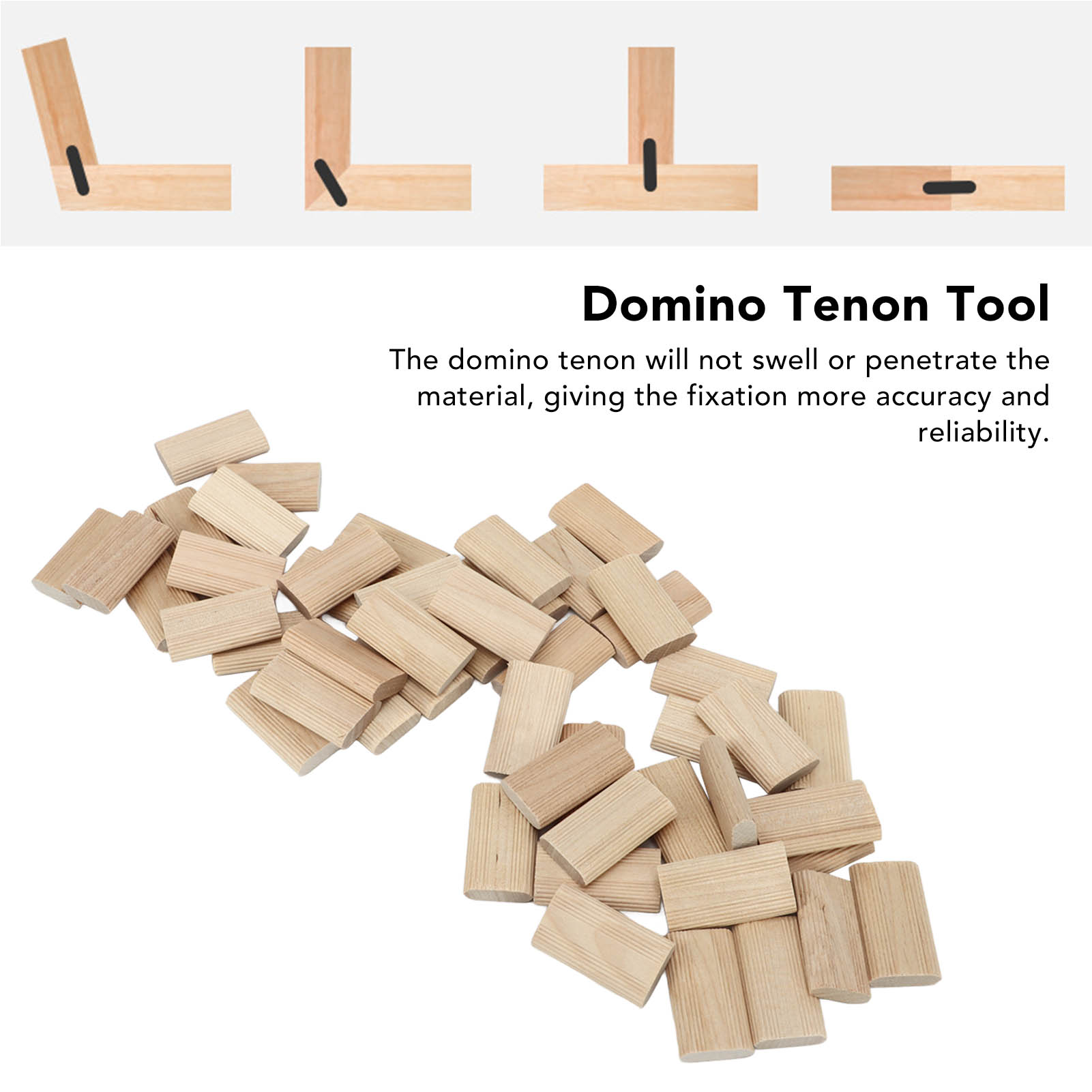 Domino Beech Wood 8x40mm Loose - Woodworking Domino recension och pris